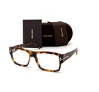 Tom Ford FT5941-B Blonde Havana / Clear Blue Block 56MM Eyeglasses TF5941 New. Price: $159.95.