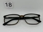Konishi KA5838 Eyeglasses 55-19-142 Black/brown Square Frame Japan Design Pre-owned. Price: $18.99.