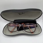 Ray-ban RB5228 8120 53-17-140 Dark Purple Flex Hinge Eyeglasses Is Case Cloth Pre-owned. Price: $40.00.