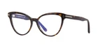 Tom Ford FT5639-B Blue Block Dark Havana (052) Eyeglasses New. Price: $229.00.