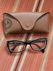 Ray-ban Rb 5255 2034 Eyeglasses Frames Only Comes W/ Case! Black 51-16-135 Pre-owned. Price: $24.99.