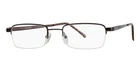 Harley Davidson HD271 Brn Brown Semi Rim Optical Eyeglasses Frame 53-21-145 New. Price: $79.60.