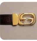 Gucci Reversible Leather Belt Black Brown Men's/women's Fully Adjustable 32 Pre-owned. Price: $165.00.