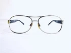 Burberry Eyeglasses Gold Metal Aviator Black Temples Italy B3021 1002 58 14 135 Pre-owned. Price: $88.00.