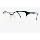 Oleg Cassini Eyeglasses Womens Black Cat Semi Rimless Oco 416 001 51-18-135 Pre-owned. Price: $39.99.