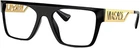 Versace 3326U GB1 Black/gold Plastic Rectangle Eyeglasses 55MM New. Price: $125.99.