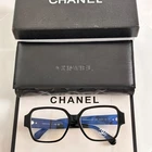 Chanel CH3438 Classic Women's Black Square Frame Eyeglasses 54 17-140 New. Price: $180.00.