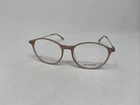 Moleskine Eyeglasses Frame MO1128 41 49/16/140 Pink Rose Gold :T31 New. Price: $68.00.