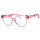 Moschino Women's Eyeglasses Pink Plastic Cat Full Rim Frame MOS628 0MU1 00 New. Price: $50.39.