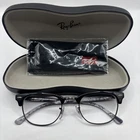 Ray-ban RB5154 5649 Black/gunemtal Eyeglasses Frame 49-21-140 H15862 New. Price: $69.49.