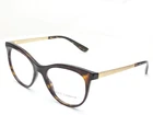 Dolce & Gabbana DG3316 502 Cat Havana Womens Eyeglasses 50MM New. Price: $99.95.