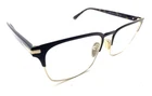 Prada New Vpr 58Z 01U-101 Black Brown Half Eyeglasses Frames 51-19 145 Italy. Price: $99.99.