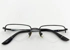 Ray-ban RB1020T 3001 46-16-125 Eyeglasses Frames Men Black Half Rim 4604 Pre-owned. Price: $20.99.
