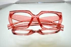 Beautiful Martha Stewart Eyeglasses Pink Transparent Frame MX152 Pre-owned. Price: $14.99.