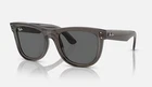 Ray-ban Wayfarer Reverse Transparent Grey RBR0502S 6707GR 50-22 New. Price: $89.99.