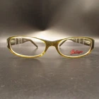 Bellagio B736 C02 Olive Green Amber Full Rim Eyeglass Frames 53-16-135 Designed Pre-owned. Price: $23.06.