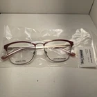 New Lenton & Rusby Eyeglasses Frames LR5019 Berry (and Gold) 52/16-140. Price: $42.00.