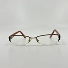 Christian Dior Cd 3720 712 Brown Eyeglasses Frames Half Rim 51-17-135 5958 Pre-owned. Price: $39.99.