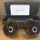 Ralph Lauren RA5276 5943/73 Black And Gold Eyeglasses Frames 56-18-140 Pre-owned. Price: $49.99.