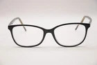 Ottoto 35-P10854 Mattia Rectangular Eyeglass Frames Black 53-16-140 Nwd* New. Price: $23.40.