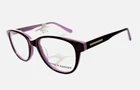 Womens Hard Candy Eyeglasses HC43 Lav Purple Optical Frame 52-18-135 New. Price: $5.78.