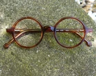 Alexander Shiny Brown 43MM Iconic Round Eyeglasses New. Price: $58.80.