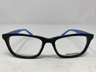 Converse Q400 52-17-145 Black/blue Plastic Full Rim Eyeglasses Frame :060 New. Price: $60.00.