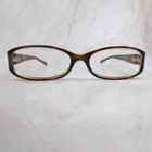 Vogue Eyeglasses Frame 258-B 1624 Women Brown Plastic Full Rim Oval 49-15-130 Pre-owned. Price: $24.18.