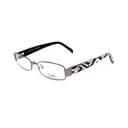 Emilio Pucci Gray Metal Glasses (frames) 100% Authentic New. Price: $84.94.