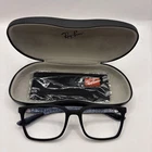 Ray-ban RB8906 5196 54-19-145 Black Carbon Fiber Eyeglasses Flex Hinge New. Price: $128.49.