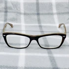 Ray Ban Eyeglasses Frame RB5255 5075 Dark Brown Tortoise Beige 51-16-135 Pre-owned. Price: $34.99.