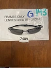 Guess Eyeglasses Frames 279 Hi-roller GUN-3 54-17-135 Only G143 Pre-owned. Price: $15.14.