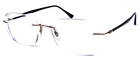 Ray-ban Lightray RB8725 1131 Italy Brown Eyeglasses Frame 54-17-140 Pre-owned. Price: $64.00.