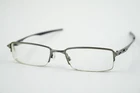 Good! OX3119-0453 Oakley Halfshock 53-19-142 Brushed Chrome Eyeglasses Frames Pre-owned. Price: $44.00.