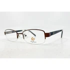 Oleg Cassini Eyeglass Frames Women Brown OCO341 200 Half Rim 50-20-135 New. Price: $31.99.