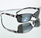 Maui Jim "shoreline" Wrap Sunglasses Gunmetal/gray Tortoiseshell Italy MJ114 02 Pre-owned. Price: $74.99.
