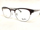 New Ray Ban RB6317 2862 Brown Round Square Modern Eyeglasses Frames 51/20 145. Price: $109.99.