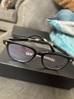 Chrome Hearts 2272 Square Eyeglass Frames Black Full Rim 61MM 15MM 139MM New. Price: $70.00.