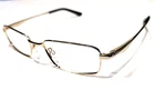 Randolph MU41Y99-G Muga Large Gold Metal Rectangle Eyeglasses 54-19 145 New. Price: $31.46.