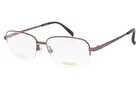 Seiko T1030 B65 Brown Half Rim Titanium Men's Eyeglasses 54-16-145 W/case New. Price: $71.20.