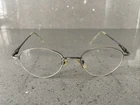Apostrophe AP10 Pewter N7S Eyeglasses Frames Only Metal Half Rim Oval 48-19-135 Pre-owned. Price: $13.61.