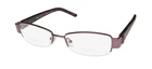 New Luxe 308 Eyeglass Frame Half-rim 505 Womens Purple 52-17-135 Oval Metal &. Price: $39.95.