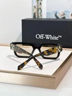 Off-white OERI146 Eyeglasses Frame 52-19 Tortoise Rectangle Unisex Luxury New. Price: $265.00.