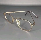 Onguard OG071 Gold Z78 Full Rim Metal Eyeglass Frame 51/18/140 Pre-owned. Price: $26.95.