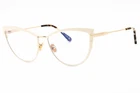 Tom Ford TF5877-025-56 Eyeglasses Frame Size 56MM 15MM 140MM Ivory Women 889214 New. Price: $128.39.