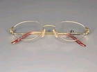 Catherine Deneuve CD-119 Brown Gold Metal Eyeglass Frame 50/17/130 New. Price: $39.95.