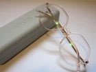 Mykita Lite Hilla 940 Rose Water Gold Eyewear Eyeglasses Frame Handmade New. Price: $164.88.