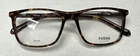 Fossil 7076 086 Tortoise Shell Plastic Rectangular Eyeglass Frames 53/17-140 New. Price: $99.99.