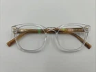 Warby Parker Felix M 506 Crystal With English Oak Eyeglasses 49-19-145 Nwot New. Price: $54.99.