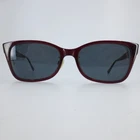 Isaac Mizrahi Sunglasses Burgundy Tortoise Shell IM30008A 54-18-140MM Pre-owned. Price: $39.99.